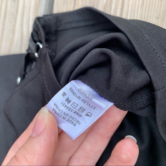 Windsor black mini lace up skirt size small - Picture 4 of 6